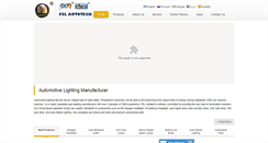 Desktop Screenshot of fslautolight.com