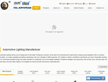 Tablet Screenshot of fslautolight.com